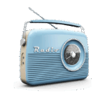 ByronStatics Portable Radio AM FM, Vintage Retro Radio